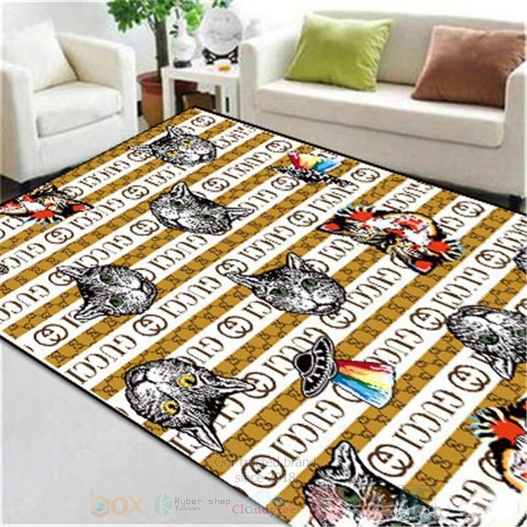 Gucci Tiger-Cats Inspired Rug Gucci Tiger-Cats Inspired Rug