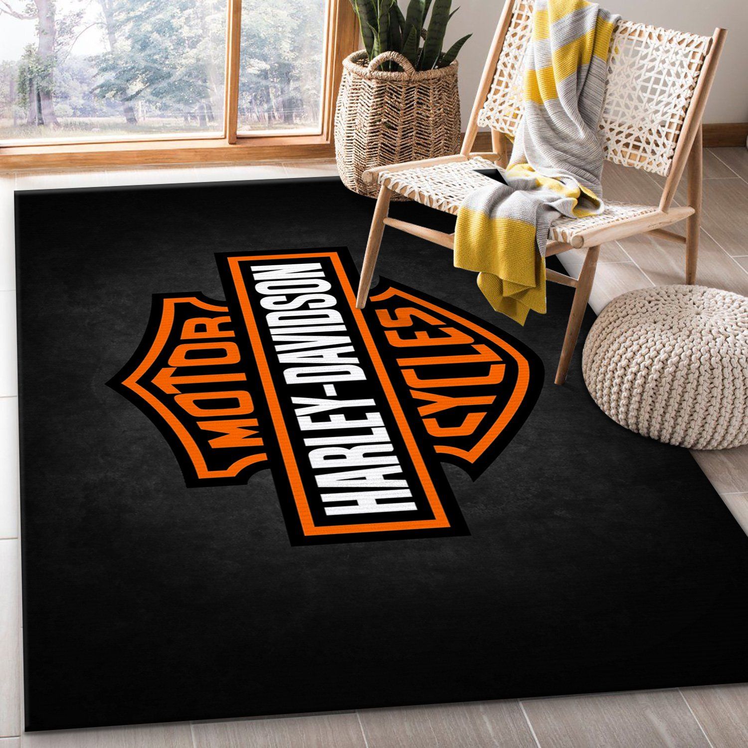 Harley Davidson Ver18 Area Rug Bedroom Rug Family Gift Us Decor Harley Davidson Ver18 Area Rug Bedroom Rug Family Gift Us Decor