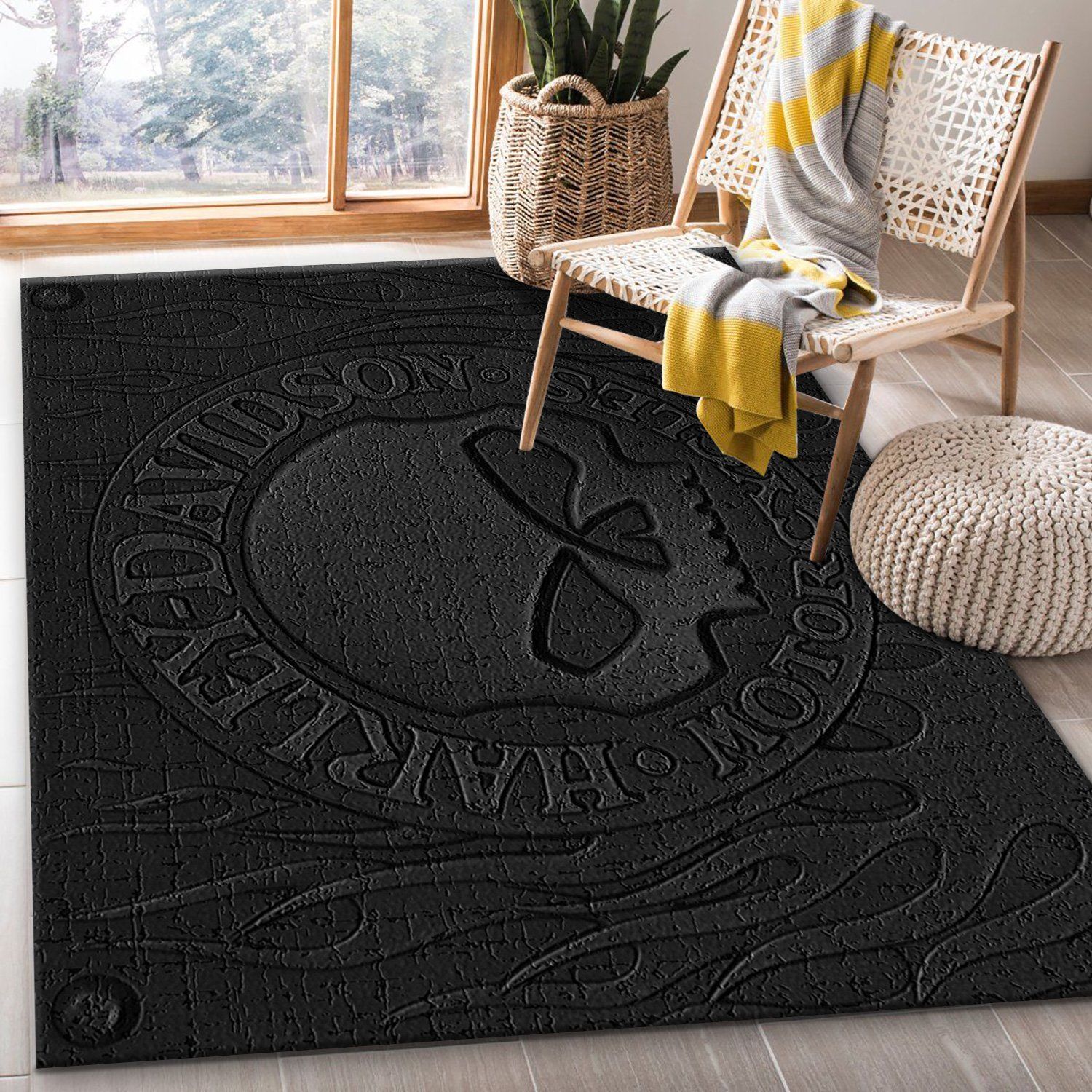 Harley Davidson Ver9 Area Rug Bedroom Rug Christmas Gift Us Decor Harley Davidson Ver9 Area Rug Bedroom Rug Christmas Gift Us Decor