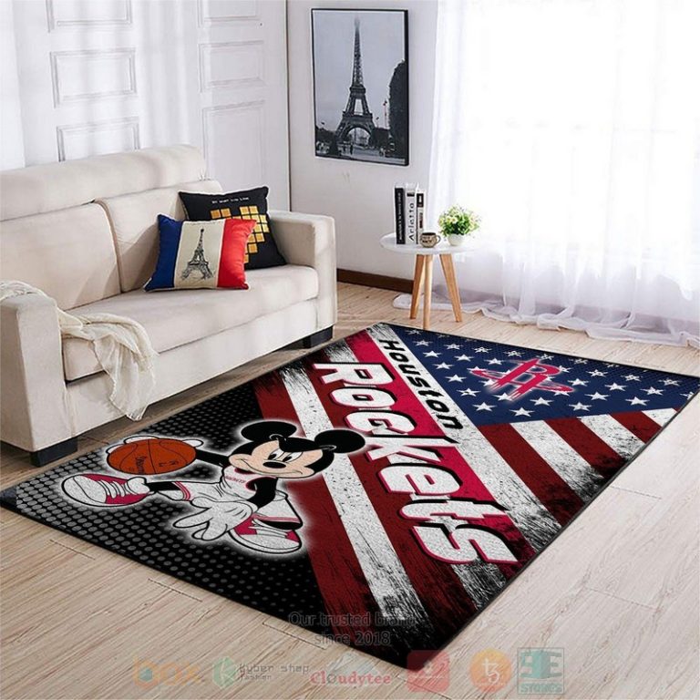 Houston-Rockets-Nba-Team-Logo-Mickey-Us-Area-Rugs-1