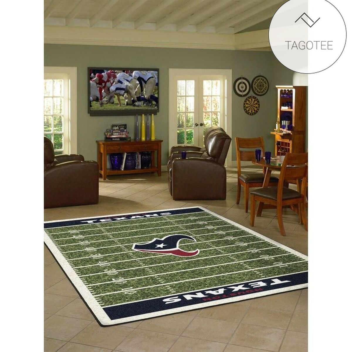 Houston Texans Nfl Homefield Rectangle Area Rug Houston Texans Nfl Homefield Rectangle Area Rug