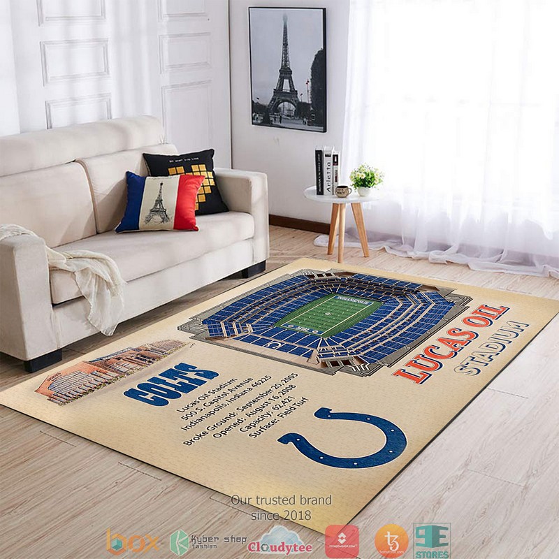 Indianapolis Colts Stadium Rug Indianapolis Colts Stadium Rug