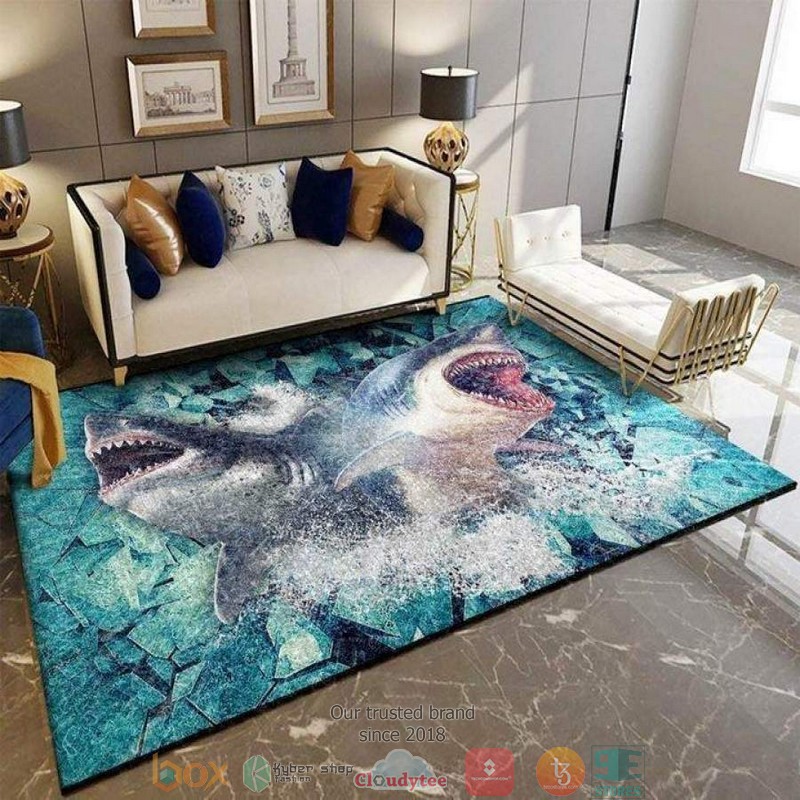 Jaws Shark Rug Carpet Jaws Shark Rug Carpet