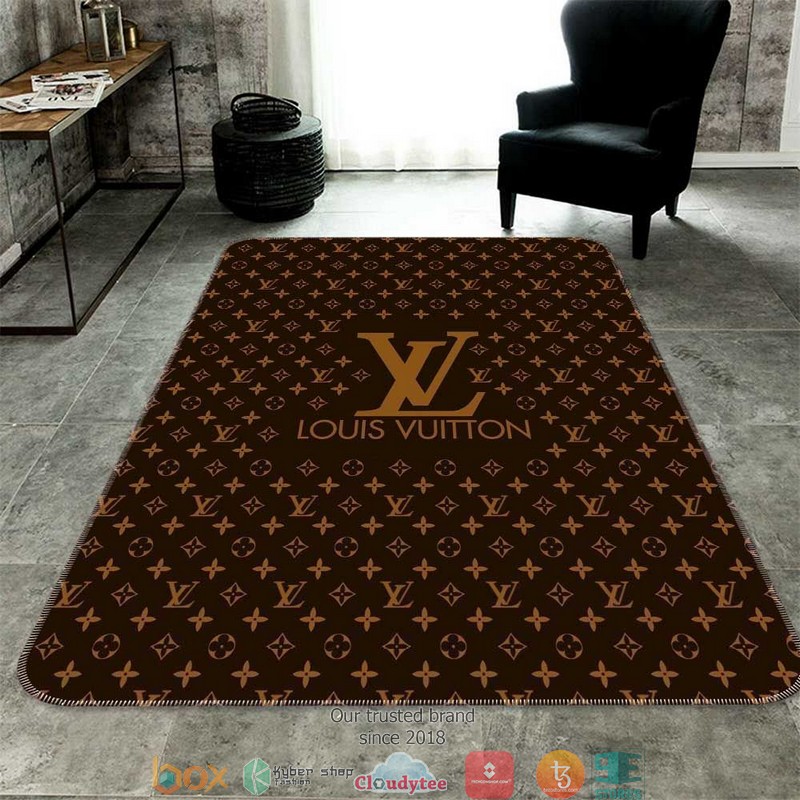 Louis Vuitton Brown Carpet Rug Louis Vuitton Brown Carpet Rug