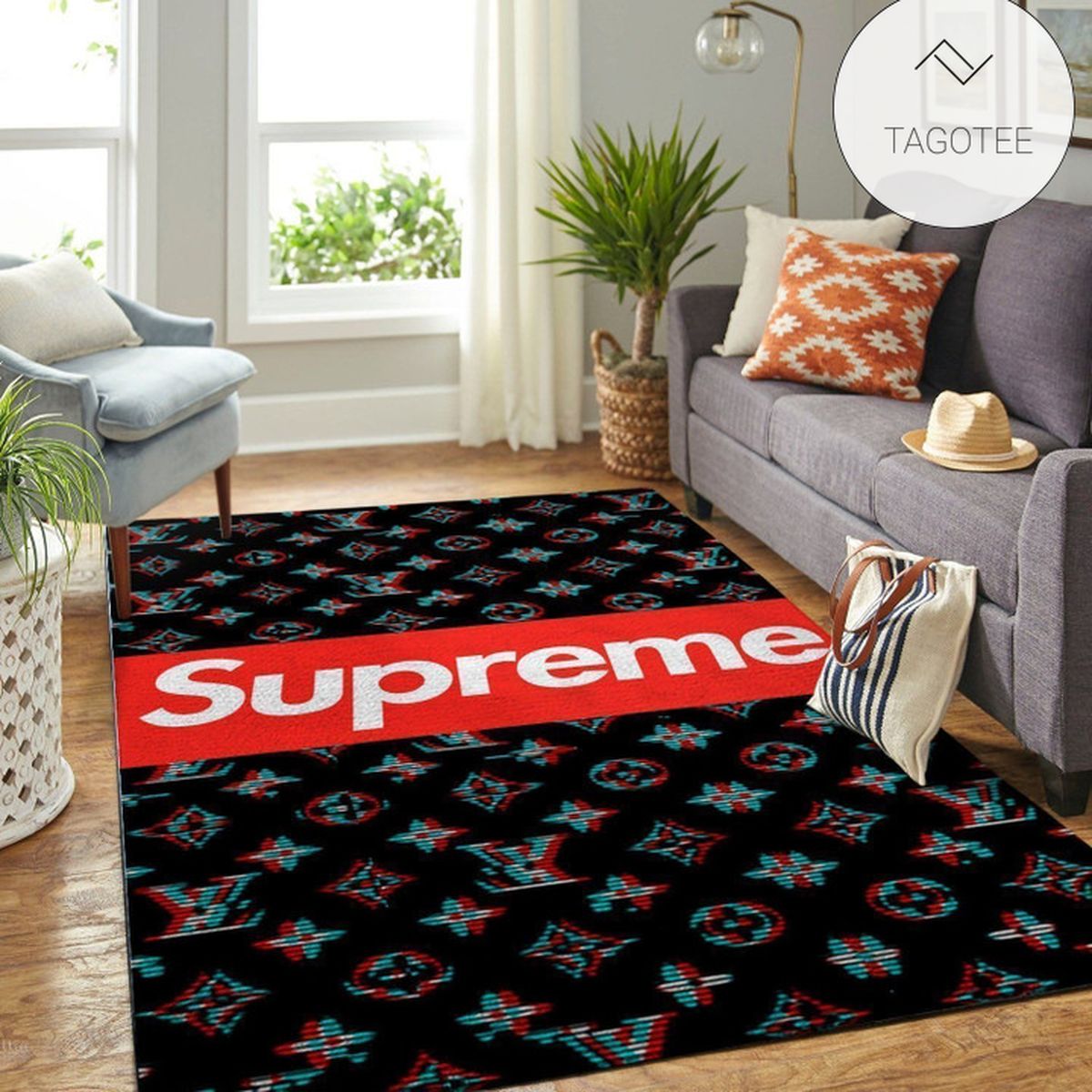 Louis Vuitton Supreme Area Rug Hypebeast Carpet Luxurious Fashion Brand Logo Living Room Rugs Floor Decor 1912163 Louis Vuitton Supreme Area Rug Hypebeast Carpet Luxurious Fashion Brand Logo Living Room Rugs Floor Decor 1912163