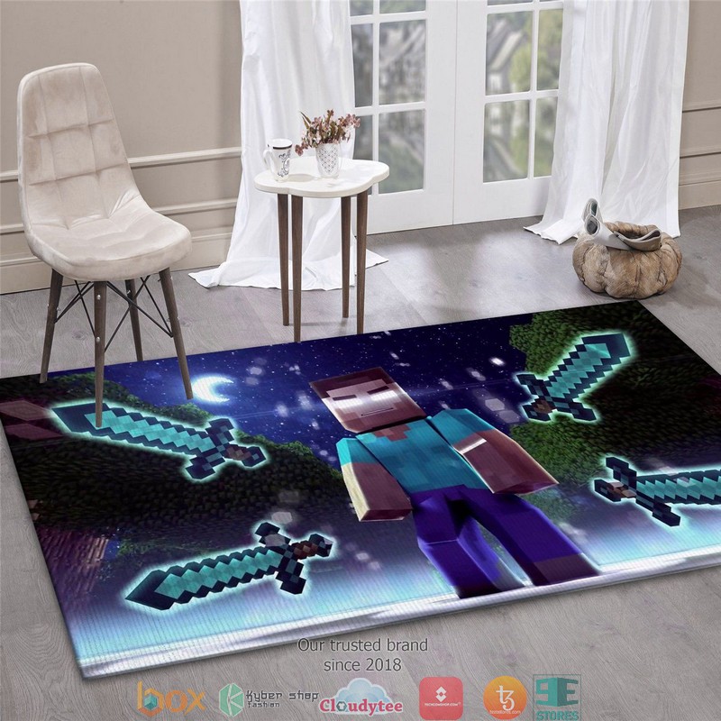 Minecraft Gaming Rug Carpet Minecraft Gaming Rug Carpet