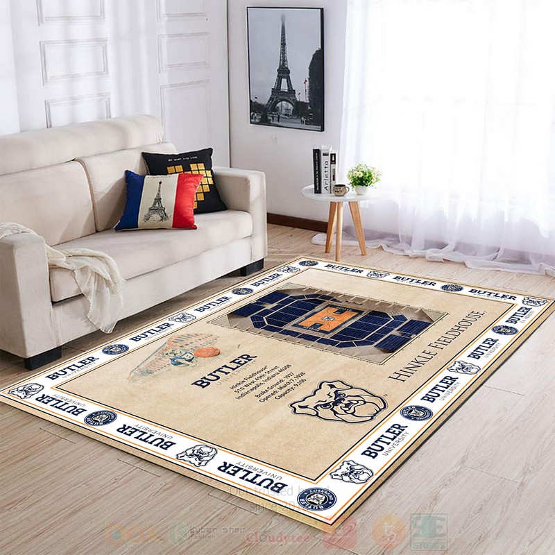Ncaa Butler Bulldogs Hinkle Fieldhouse Rugs Ncaa Butler Bulldogs Hinkle Fieldhouse Rugs