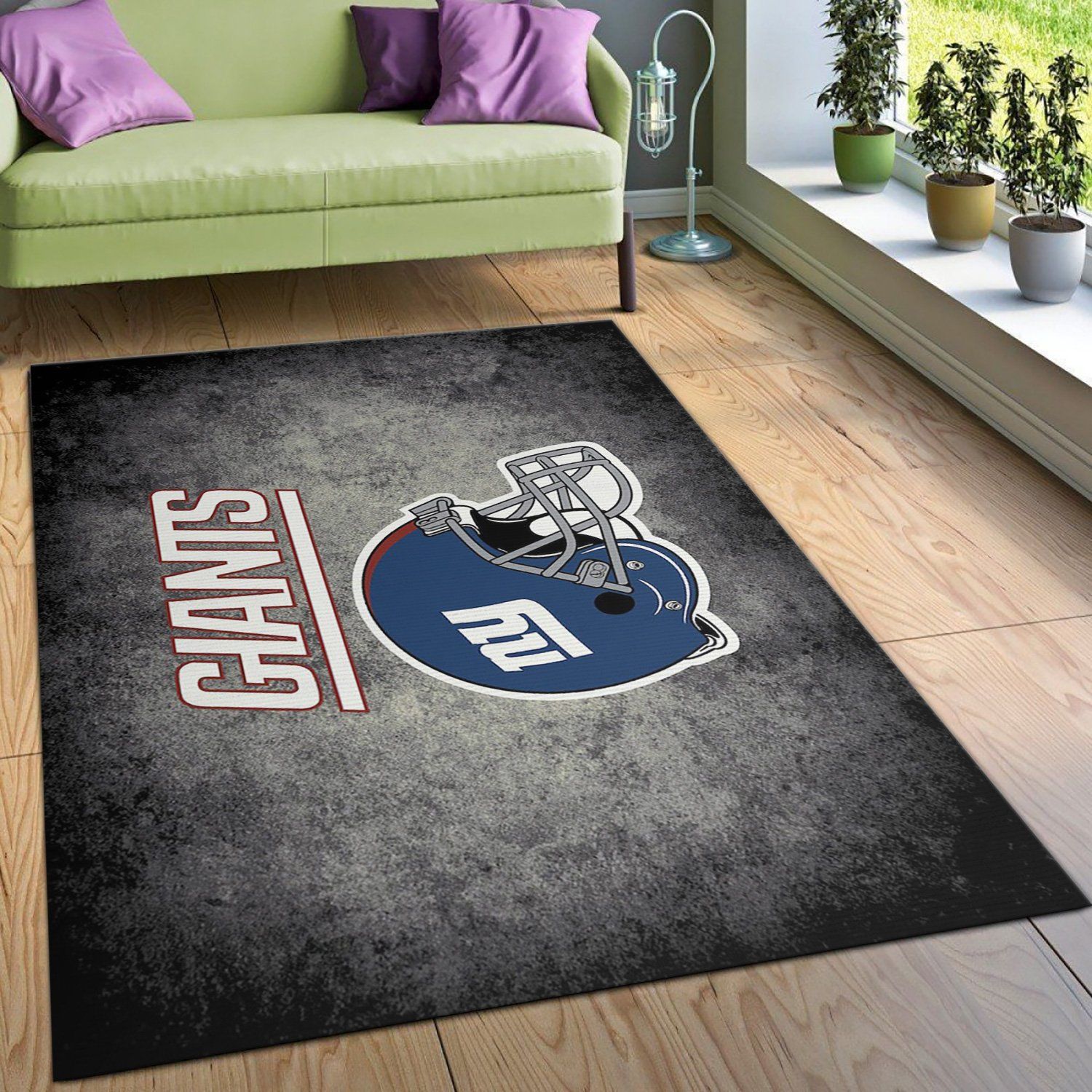 New York Giants Imperial Distressed Rug Nfl Area Rug Carpet New York Giants Imperial Distressed Rug Nfl Area Rug Carpet