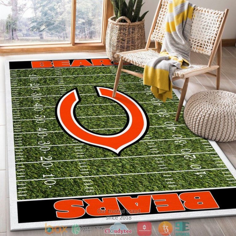 Nfl-Chicago-Bears-Room-Sport-Rug-Carpet-1