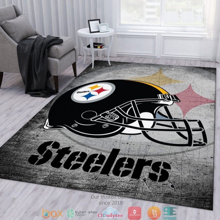 Nfl-Pittsburgh-Steelers-Helmet-Football-Team-Rug-Carpet-1