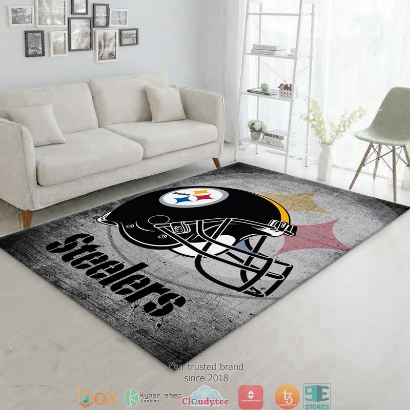 Nfl Pittsburgh Steelers Helmet Football Team Rug Carpet Nfl Pittsburgh Steelers Helmet Football Team Rug Carpet