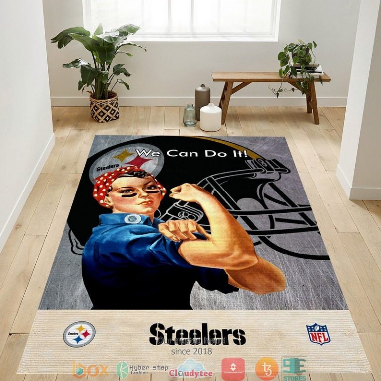 Nfl-Pittsburgh-Steelers-Team-Logo-Rug-Carpet-1