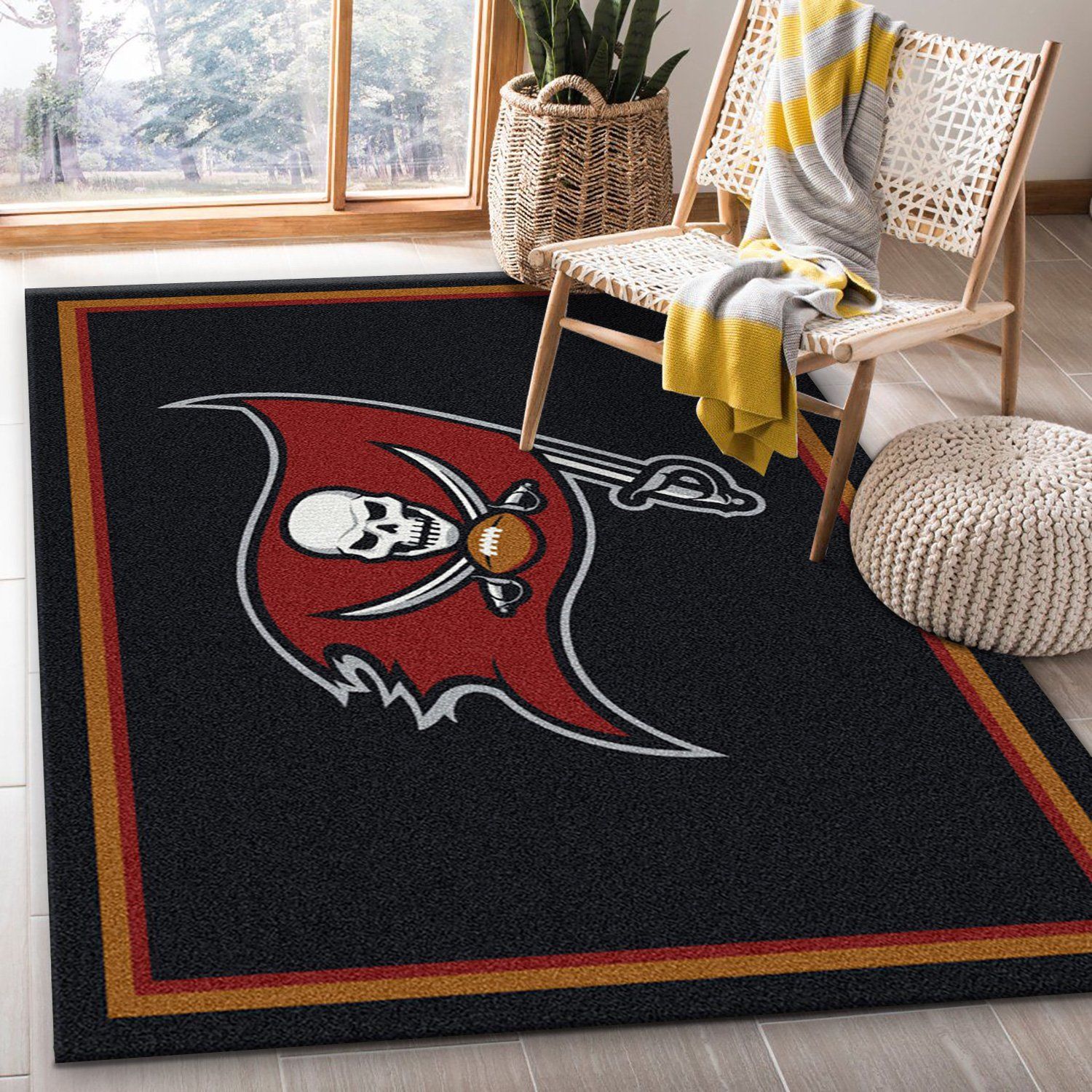 Nfl Spirit Tampa Bay Buccaneers Area Rug Nfl Spirit Tampa Bay Buccaneers Area Rug