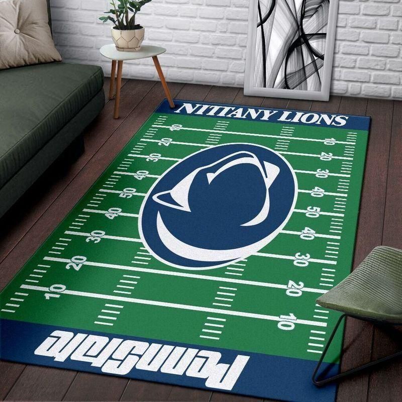 Nfl Team Penn State Nittany Lions Home Field Area Rug Sport Home Decor Nfl Team Penn State Nittany Lions Home Field Area Rug Sport Home Decor