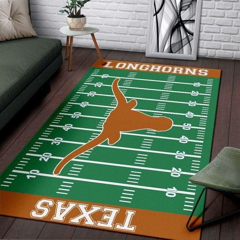 Nfl Team Texas Longhorns Home Field Area Rug Sport Home Decor Nfl Team Texas Longhorns Home Field Area Rug Sport Home Decor