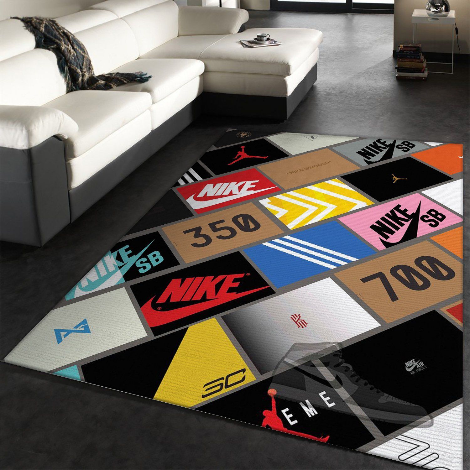 Nike Sneaker Box Rectangle Rug Living Room Rug Christmas Gift Us Decor Nike Sneaker Box Rectangle Rug Living Room Rug Christmas Gift Us Decor