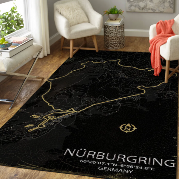 Nurburgring Germany Race Track Rug -Dnstyleteasearch 090321 Nurburgring Germany Race Track Rug -Dnstyleteasearch 090321
