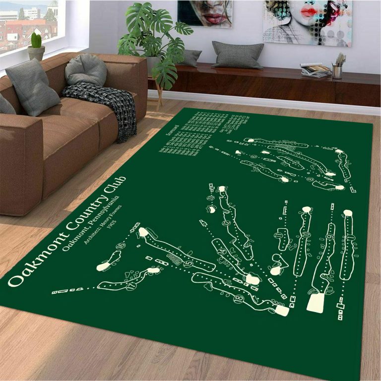 Oakmont-Country-Club-Pennsylvania-Map-Rug-1