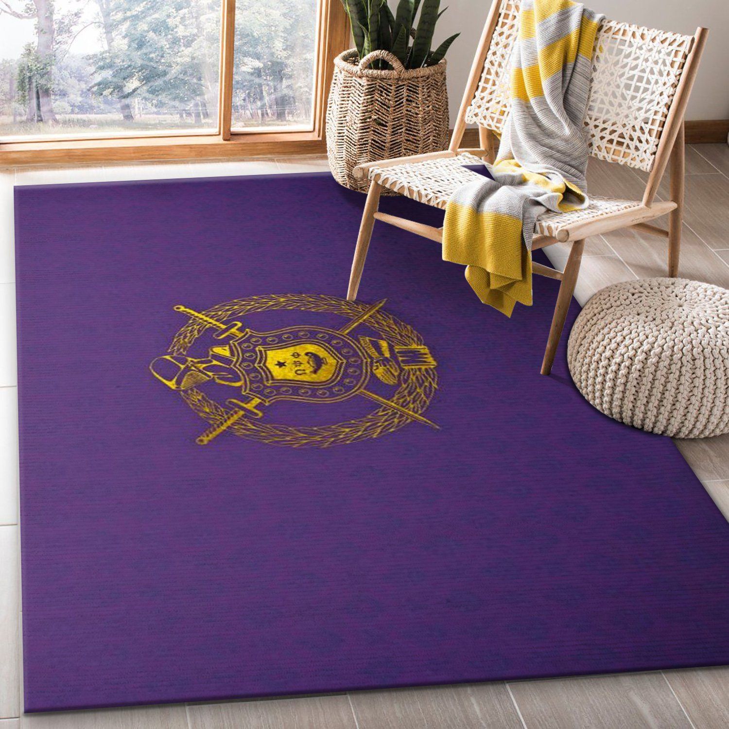 Omega Psi Phi Logo Gold Area Rug Living Room Rug Us Gift Decor Omega Psi Phi Logo Gold Area Rug Living Room Rug Us Gift Decor