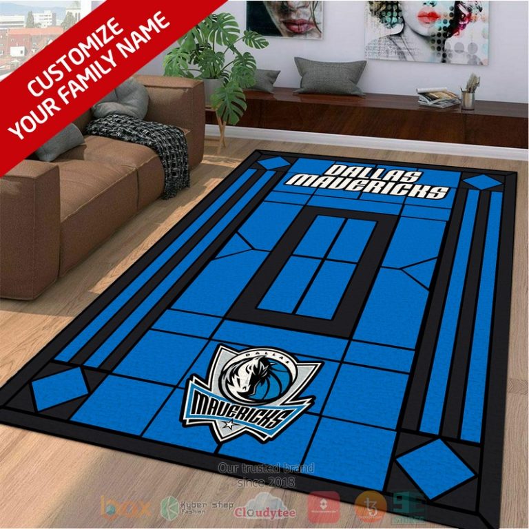 Personalized-Dallas-Mavericks-Custom-Area-Rug-1