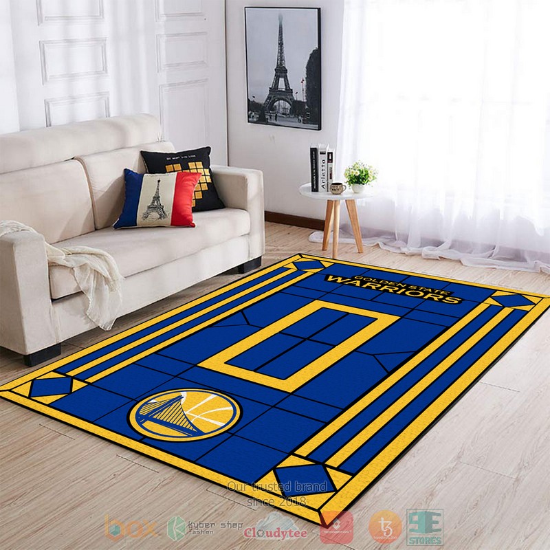 Personalized Golden State Warriors Custom Area Rug Personalized Golden State Warriors Custom Area Rug