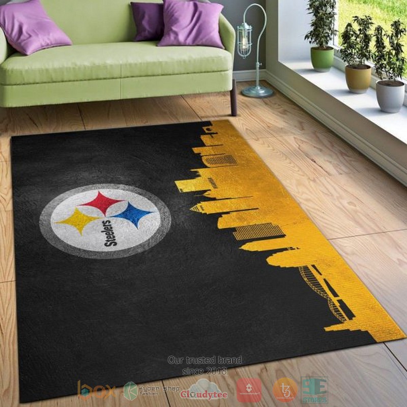 Pittsburgh Steelers Nfl Rug Pittsburgh Steelers Nfl Rug
