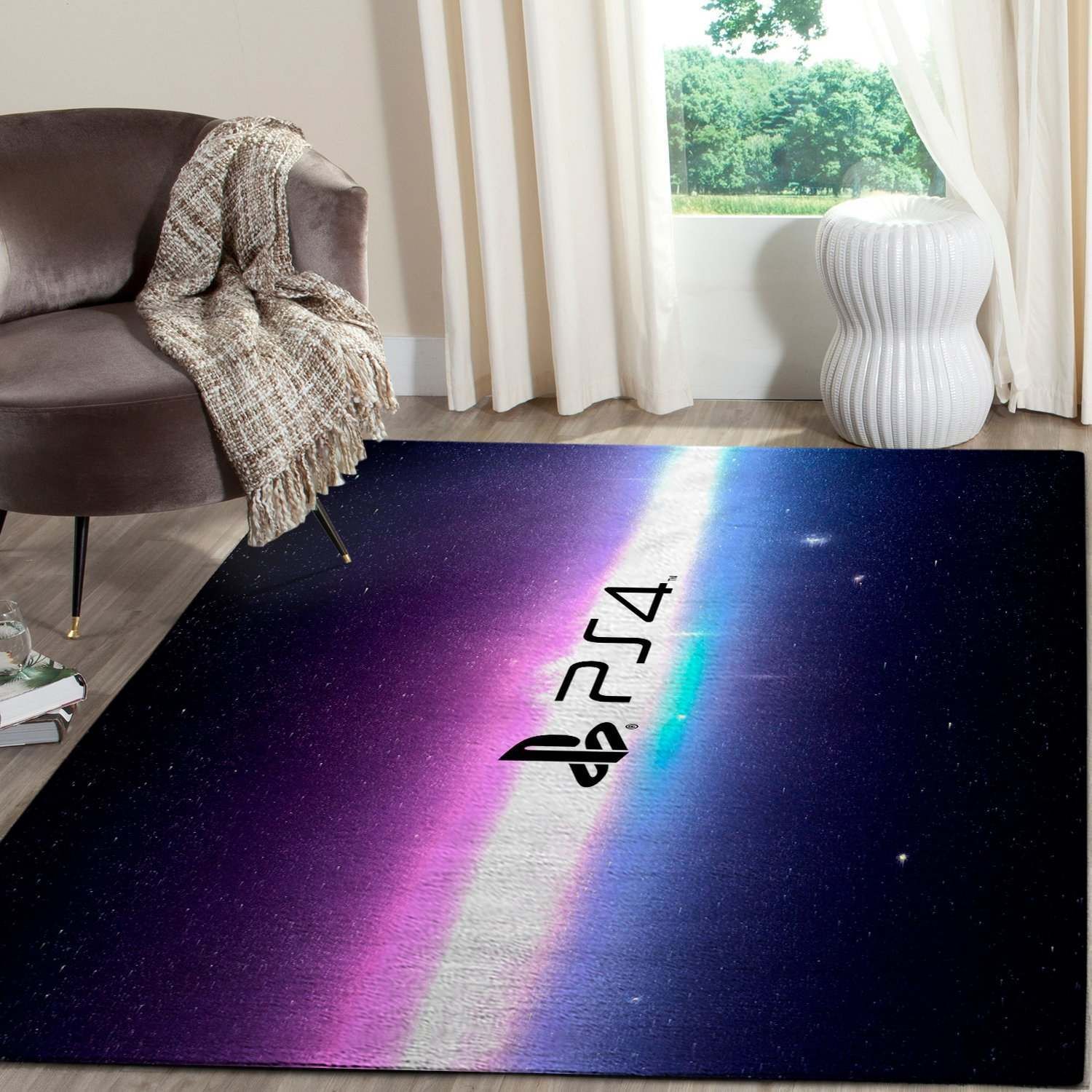 Playstation Play Game Area Rug Carpet - Gaming Home Decor 3 Playstation Play Game Area Rug Carpet - Gaming Home Decor 3