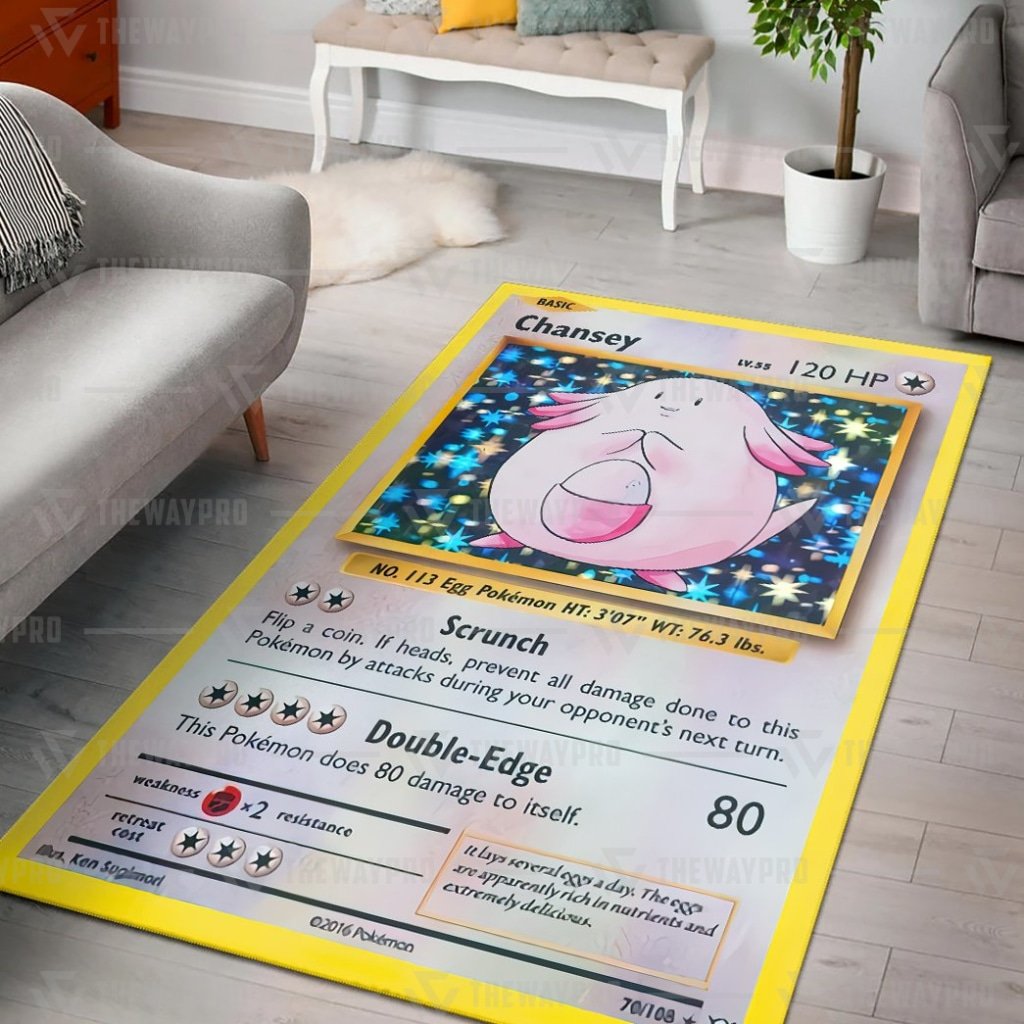 Pokemon Chansey Rug Pokemon Chansey Rug