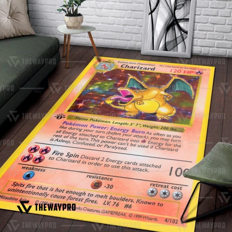 Pokemon-Charizard-Card-Rug-1