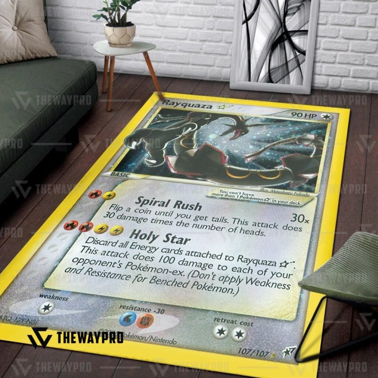 Pokemon-Rayquaza-Card-Rug-1