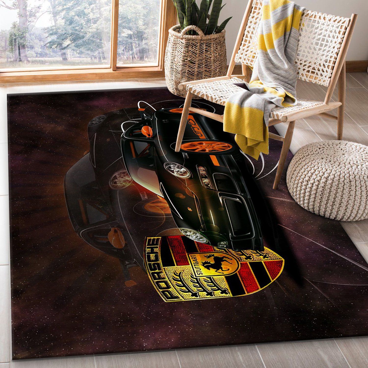 Porsche Car And Logo Area Rug For Christmas Bedroom Rug Home Us Decor Porsche Car And Logo Area Rug For Christmas Bedroom Rug Home Us Decor