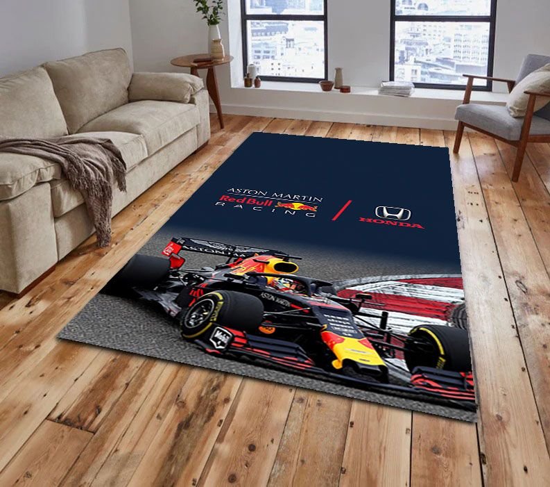 Red Bull Racing Honda Rug Carpet Red Bull Racing Honda Rug Carpet
