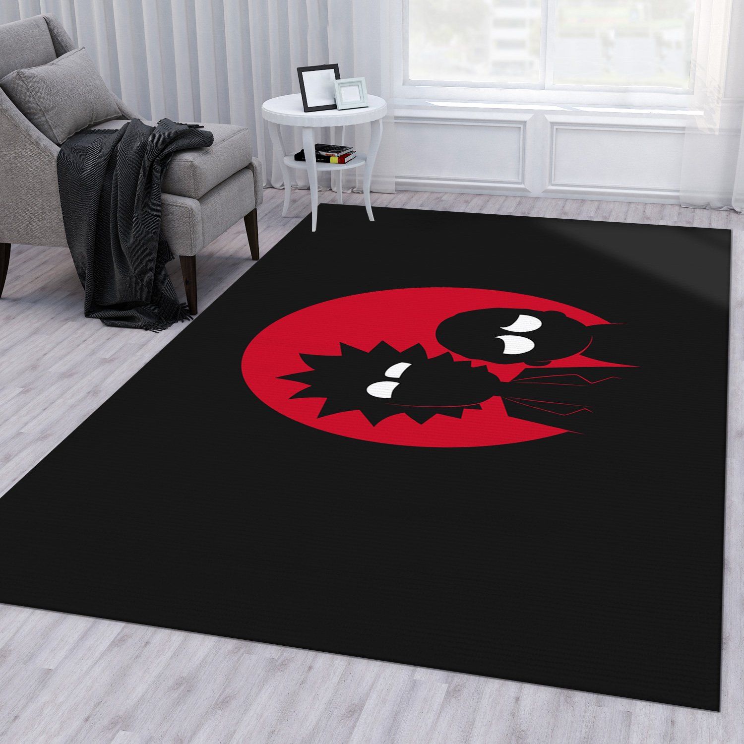 Rick And Morty Dark Rug Bedroom Rug Home Us Decor Rick And Morty Dark Rug Bedroom Rug Home Us Decor