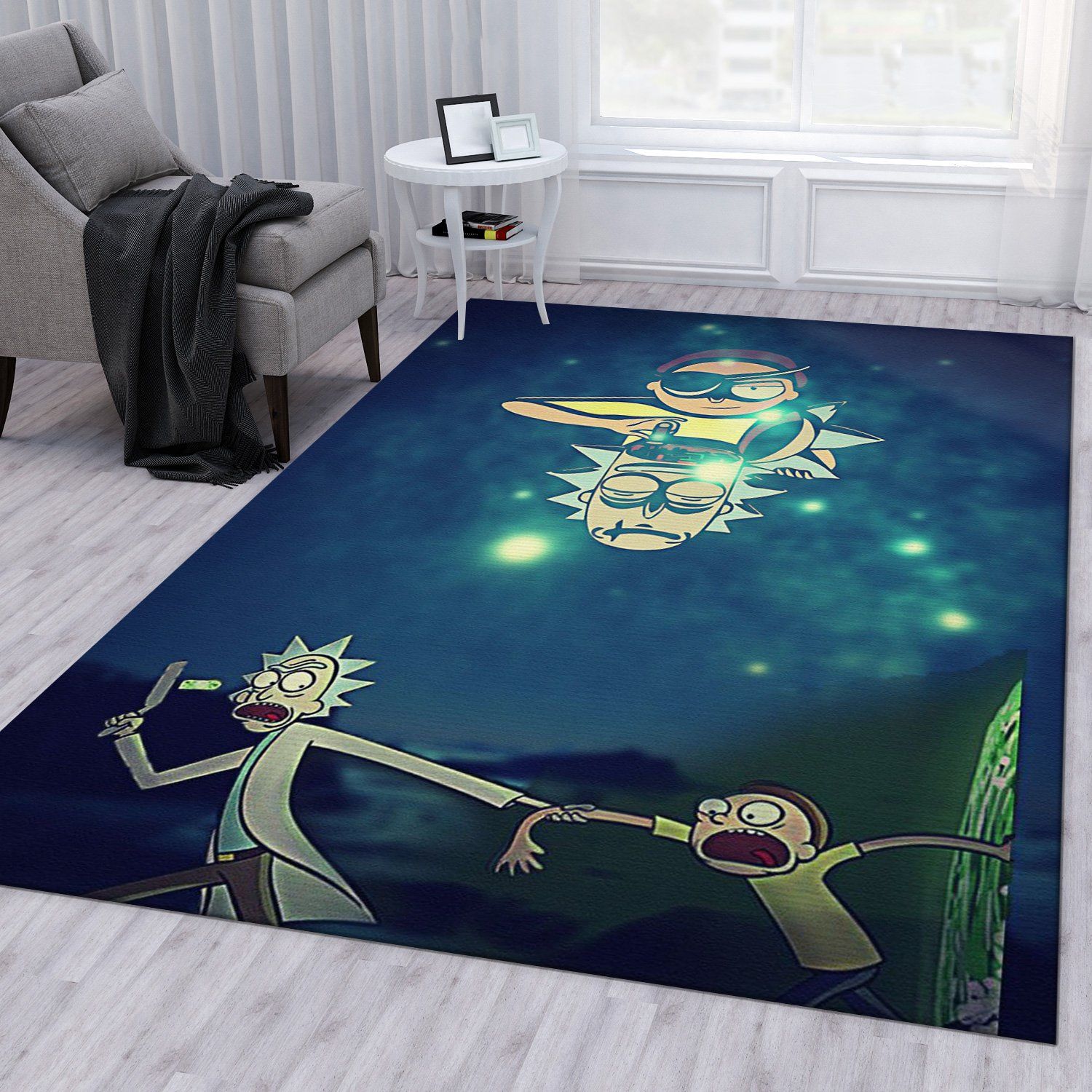 Rick And Morty Noel Gift Rug Living Room Rug Floor Decor Home Decor Rick And Morty Noel Gift Rug Living Room Rug Floor Decor Home Decor