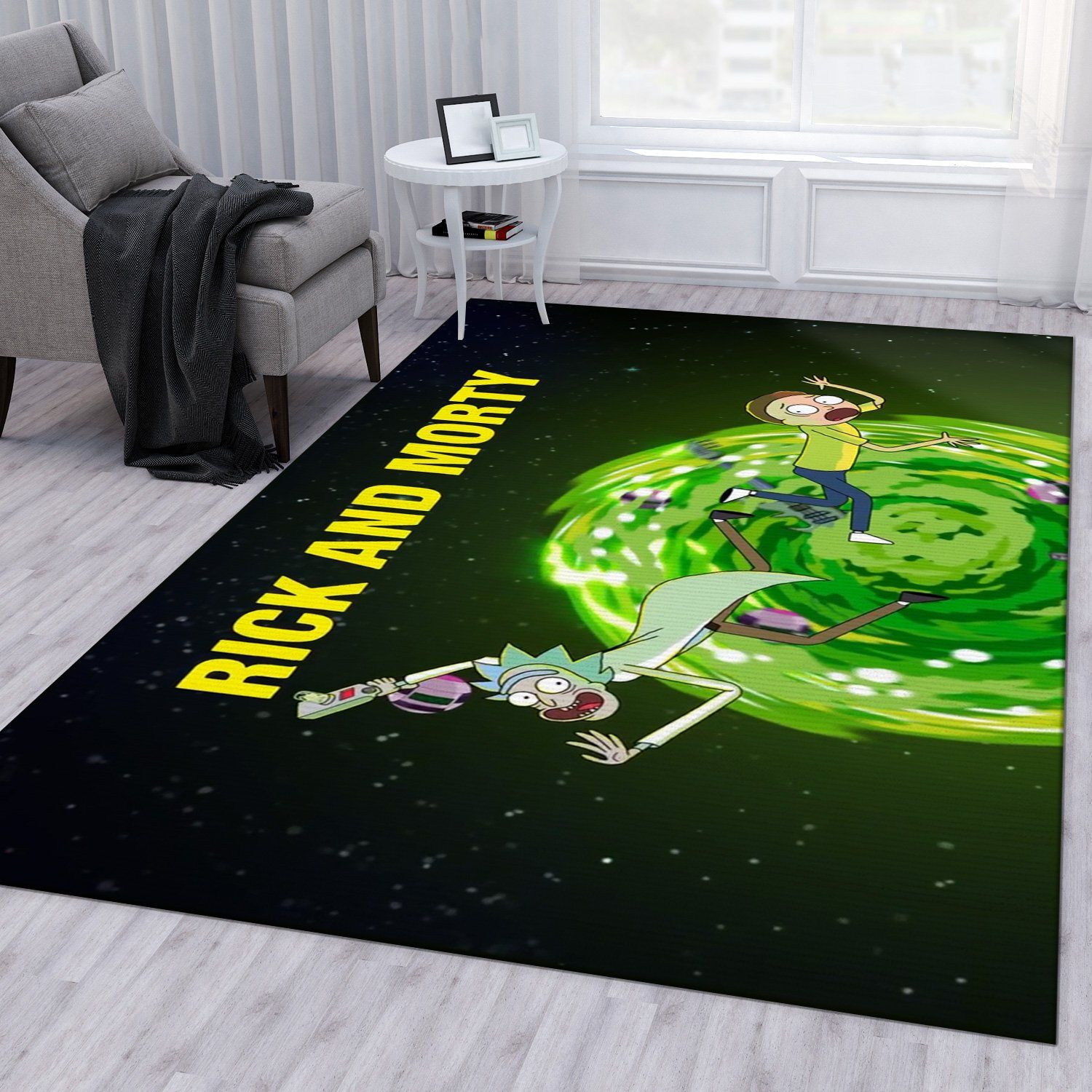 Rick And Morty Ver4 Area Rug For Christmas Bedroom Rug Home Us Decor Rick And Morty Ver4 Area Rug For Christmas Bedroom Rug Home Us Decor