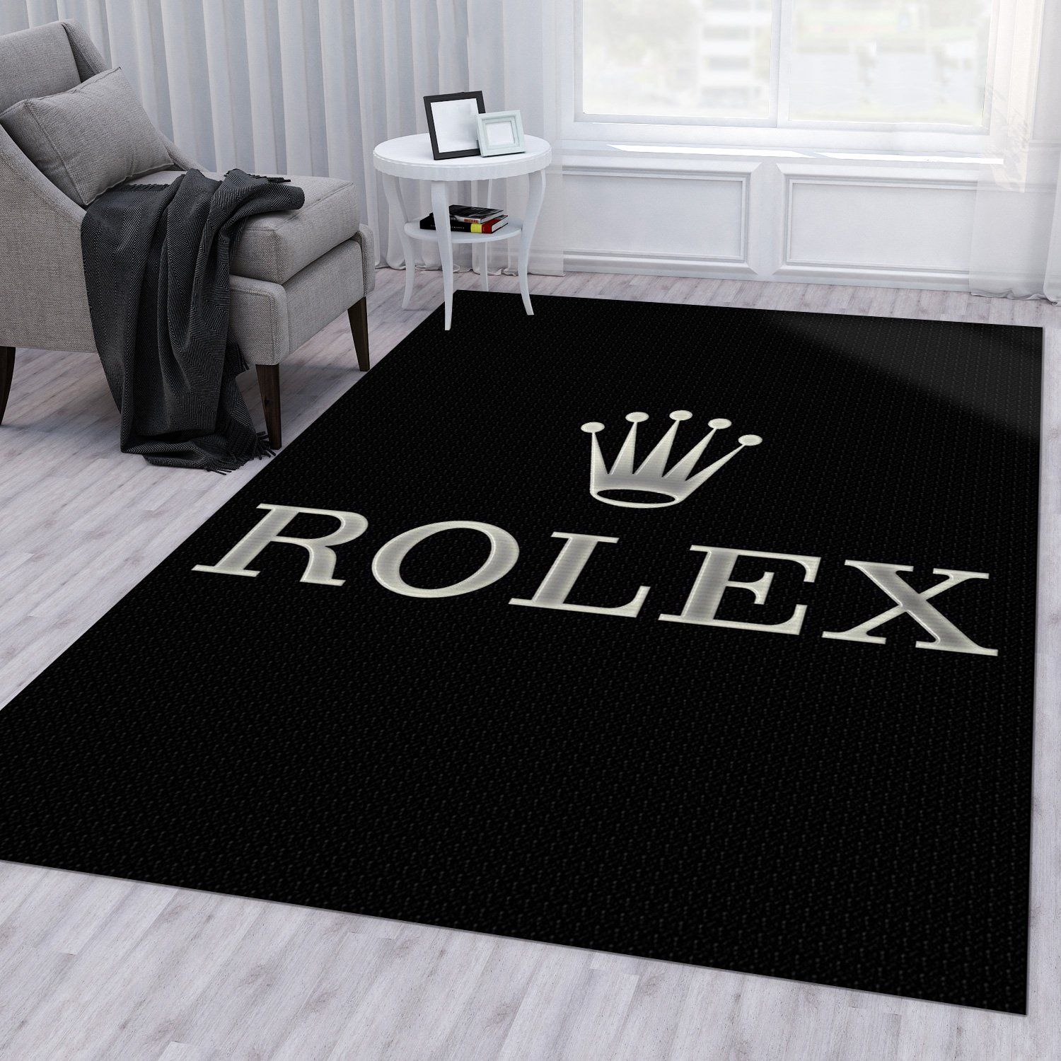 Rolex V2 Fashion Brand Bedroom Rug Home Us Decor Rolex V2 Fashion Brand Bedroom Rug Home Us Decor