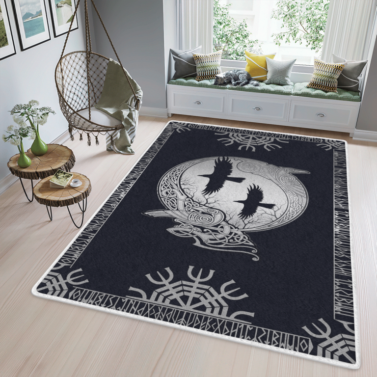 Runic-And-Raven-–-Viking-Area-Rug-1