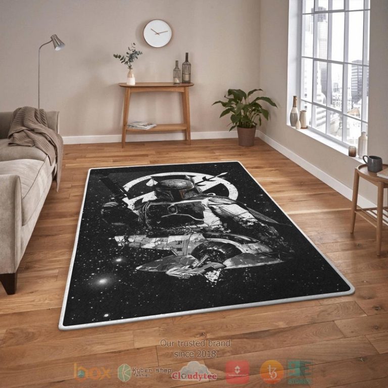 Star-War-The-Mandalorian-Black-Rug-1