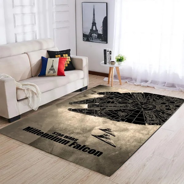 Star Wars Millennium Falcon Area Rug – Ts170222 Star Wars Millennium Falcon Area Rug – Ts170222