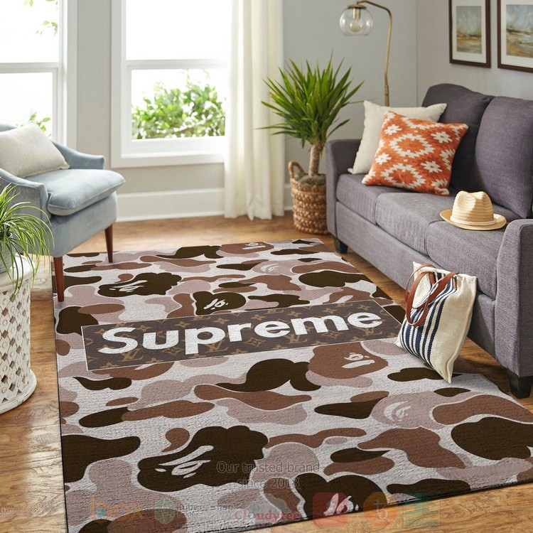 Supreme Camo Inspired Rug Supreme Camo Inspired Rug