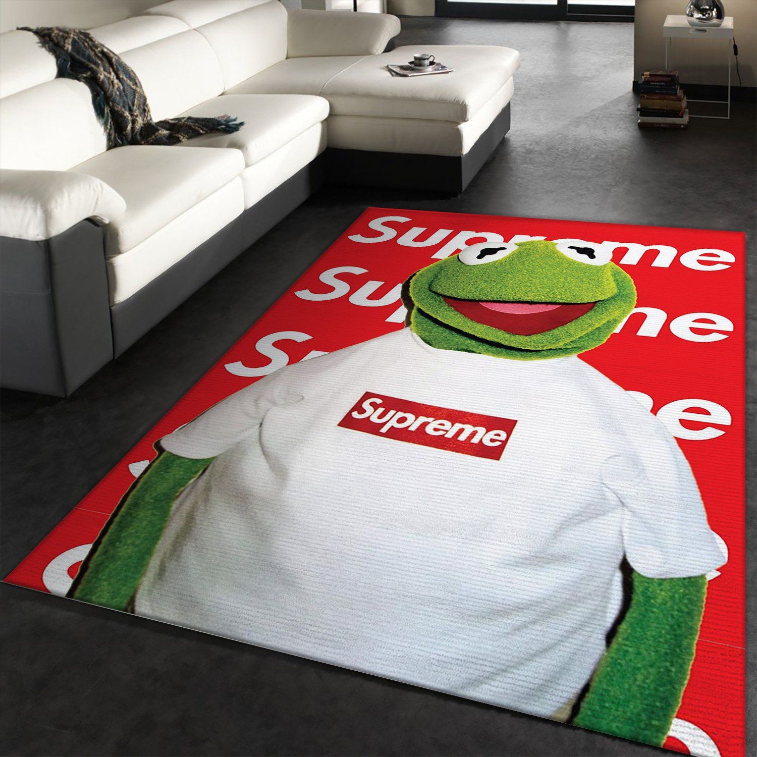 Supreme Kermit The Frog Area Rugs Living Room Rug Christmas Gift Us Decor Supreme Kermit The Frog Area Rugs Living Room Rug Christmas Gift Us Decor