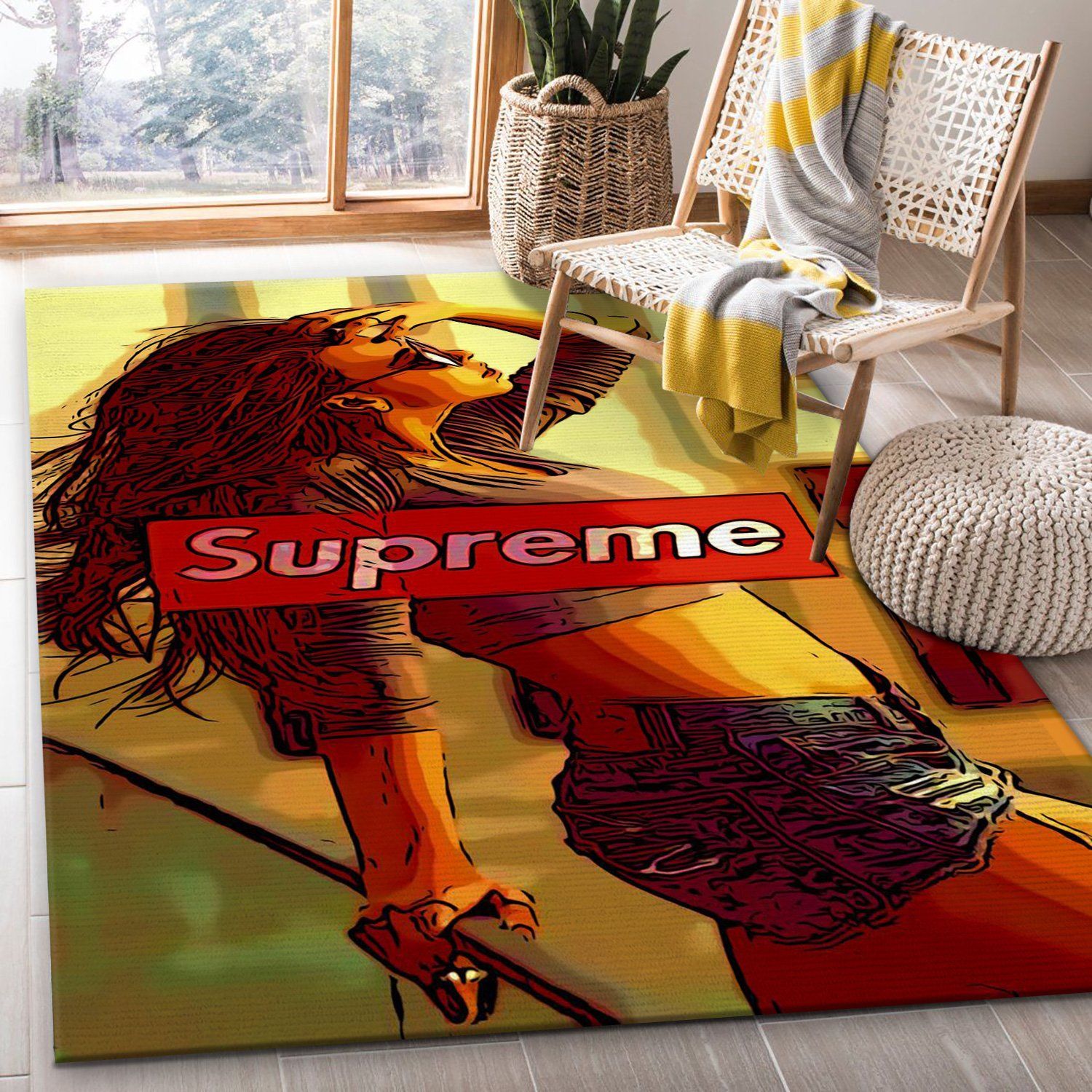 Supreme Logo Rug Fashion Brand Rug Christmas Gift Us Decor Supreme Logo Rug Fashion Brand Rug Christmas Gift Us Decor