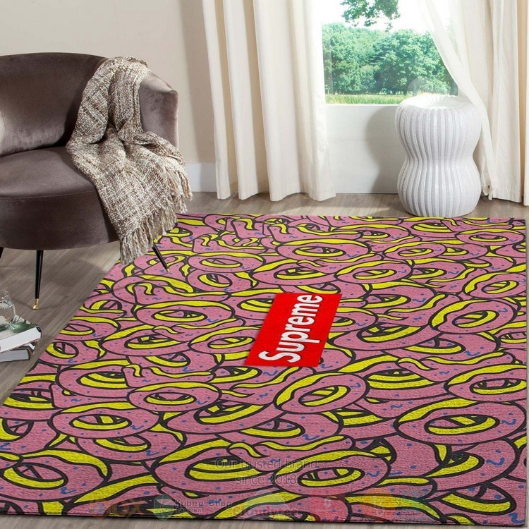 Supreme Pink Cake Inspired Rug Supreme Pink Cake Inspired Rug