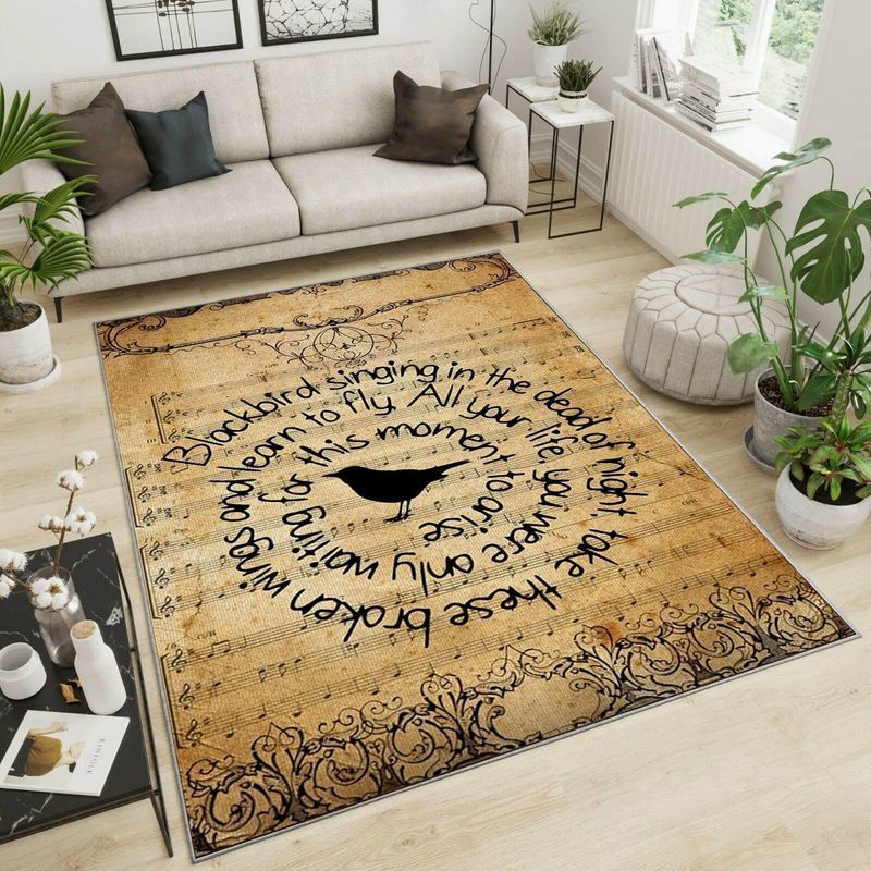The Beatles Rug Carpet Mat All Over Print The Beatles Rug Carpet Mat All Over Print