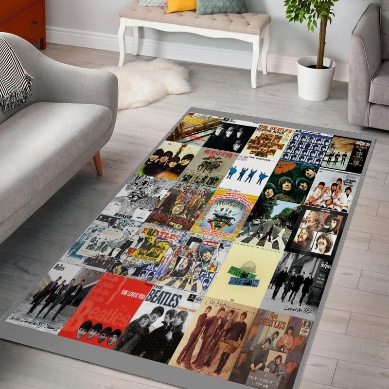 The Beatles Style 1 Living Rooms Area Rug Carpet The Beatles Style 1 Living Rooms Area Rug Carpet
