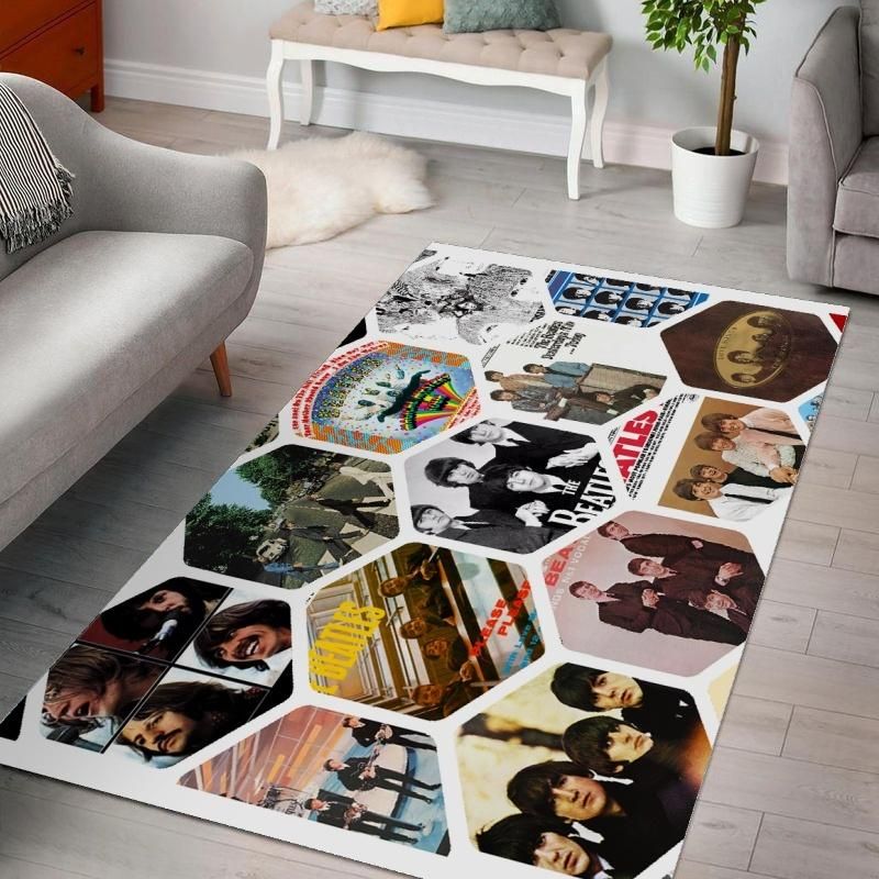 The Beatles V7 Living Rooms Music Band Area Rugs The Beatles V7 Living Rooms Music Band Area Rugs