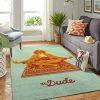The Dude Area Rug Carpet - The Big Lebowski Home Decor- Homebeautyus