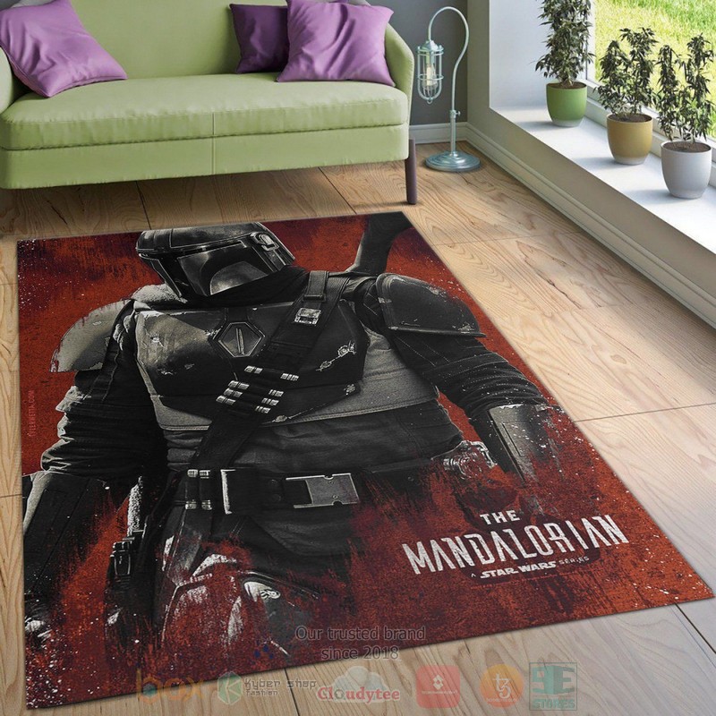 The Mandalorian Star Wars Area Rugs The Mandalorian Star Wars Area Rugs