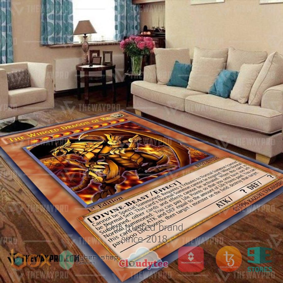 The Winged Dragon Of Ra Rug - You are changing drastically for good, keep it up