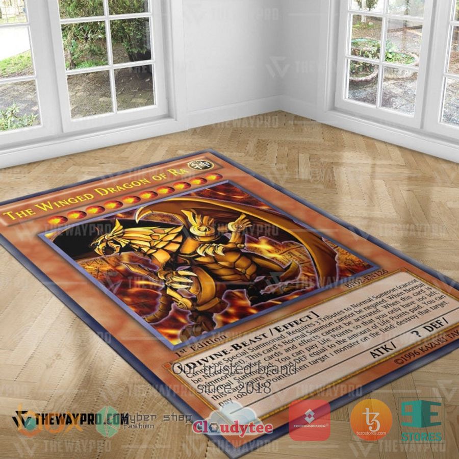 The Winged Dragon Of Ra Rug The Winged Dragon Of Ra Rug